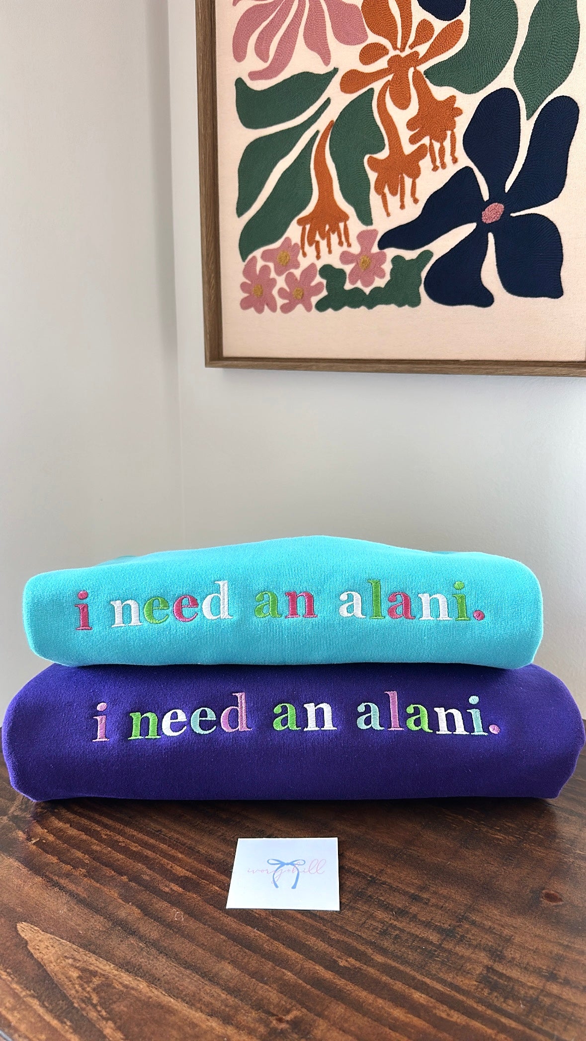 I need an Alani. – WATERMELON WAVE inspired sweatshirt