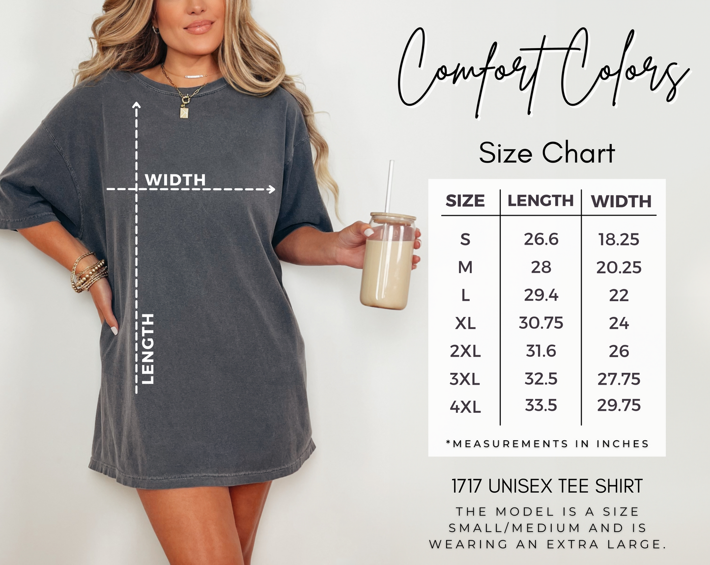 Mardi Gras Booties Comfort Colors Boxy Tee