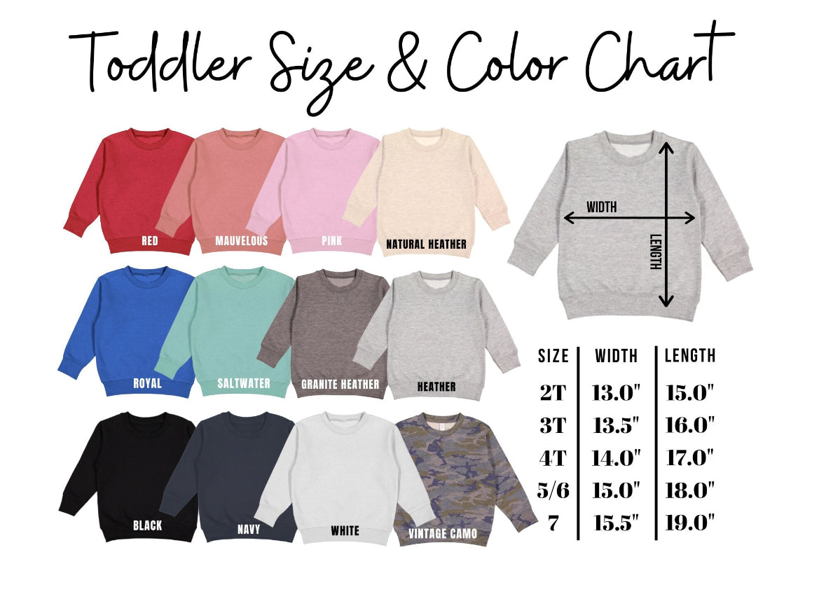 Santa Bow Embroidered Sweatshirt - Adult + kids