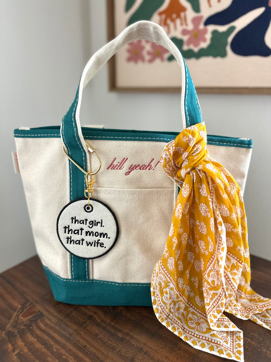 Handy Open Name Tote Bag