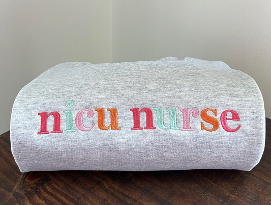 Customizable Career Embroidered Sweatshirt