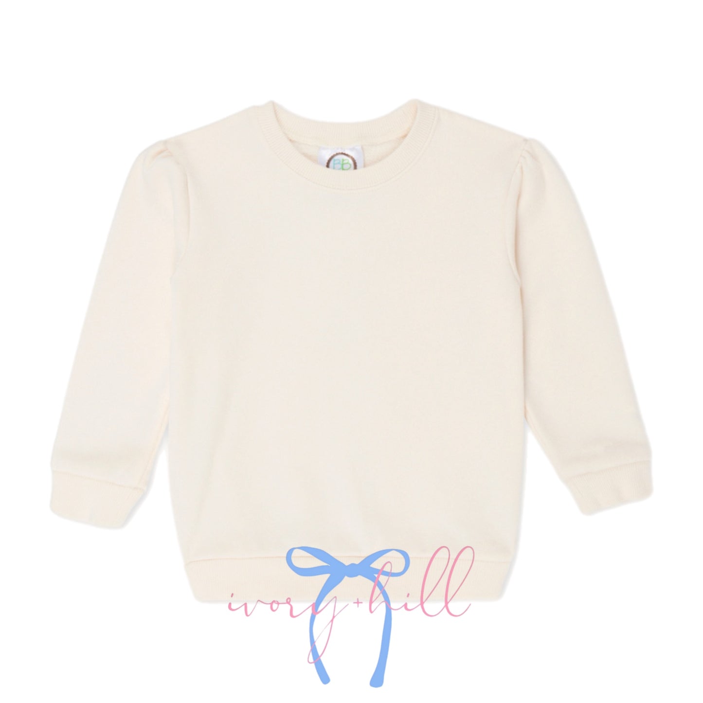 Girls ‘a little bit dramatic’ bow sweatshirt