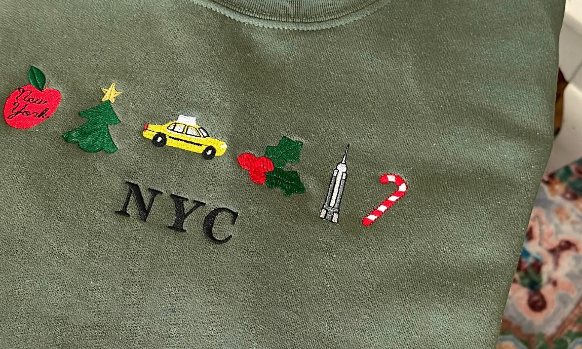 NYC Christmas Sweatshirt