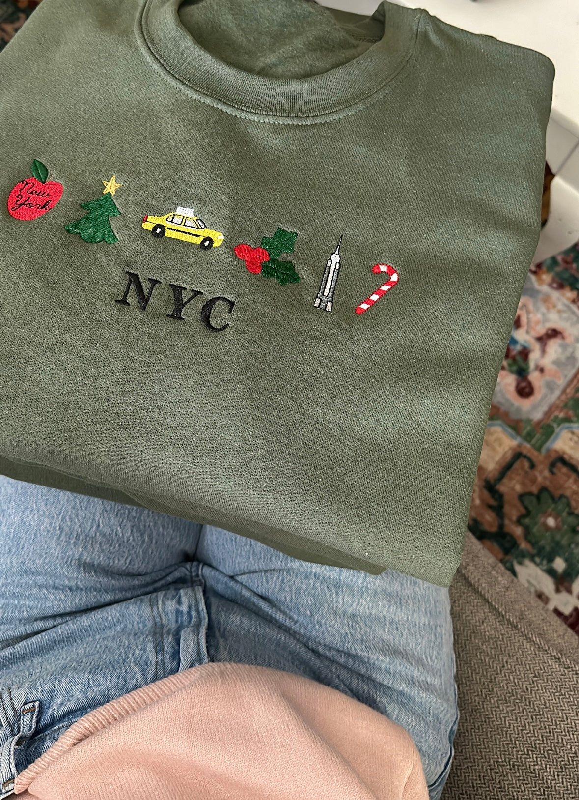 NYC Christmas Sweatshirt