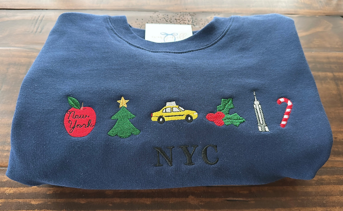 NYC Christmas Sweatshirt