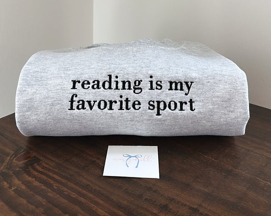 Reading Is My Favorite Sport