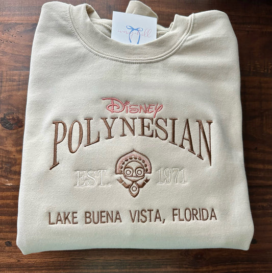 Polynesian Resort Inspired Sweatshirt