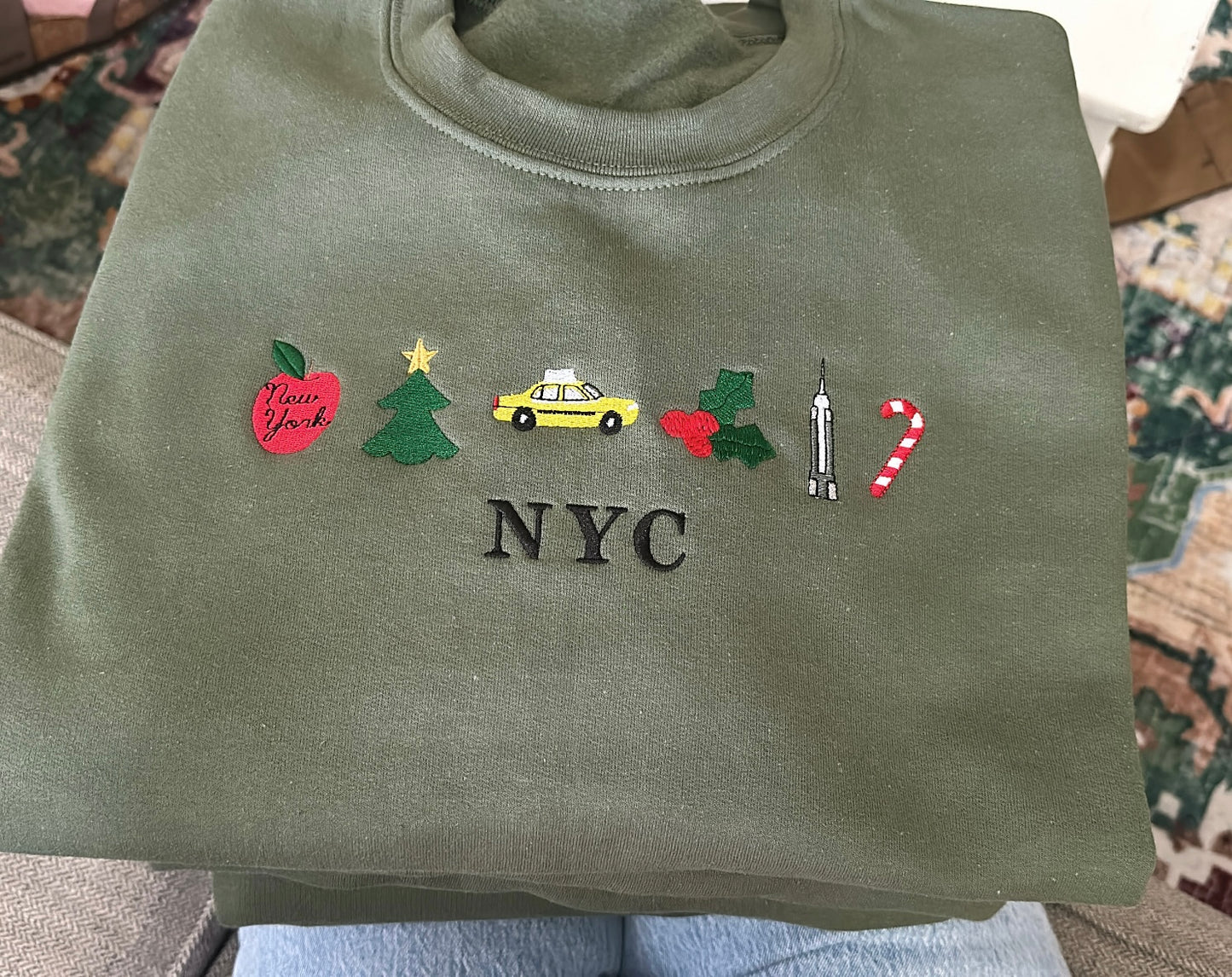 NYC Christmas Sweatshirt