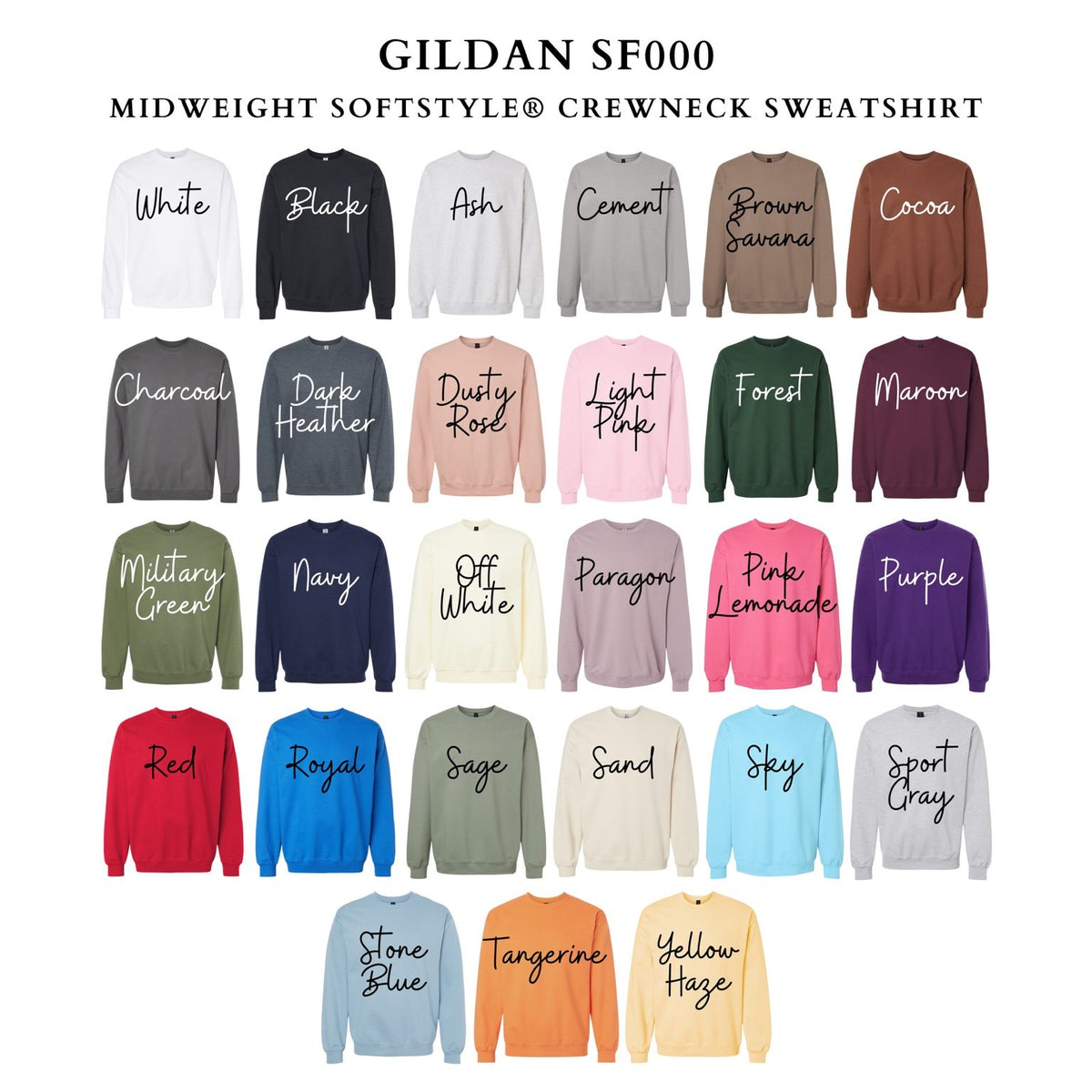 He’s Hunting Embroidered Sweatshirt - Gildan Softstyle